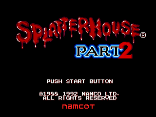 Splatterhouse Part 2 screenshot 3 for Sega Mega Drive
